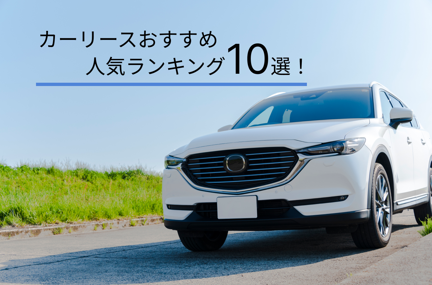 カーリースおすすめ人気ランキング10選！